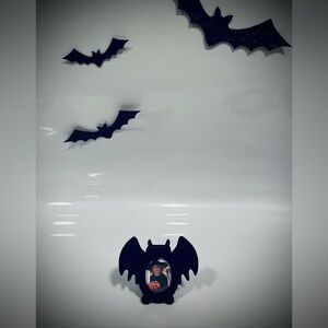 Issac Jacob’s Halloween Black Bat Photo Frame